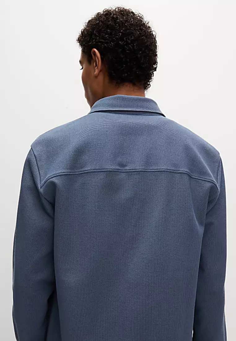 Smart Two Pocket Overshirt with Stretch