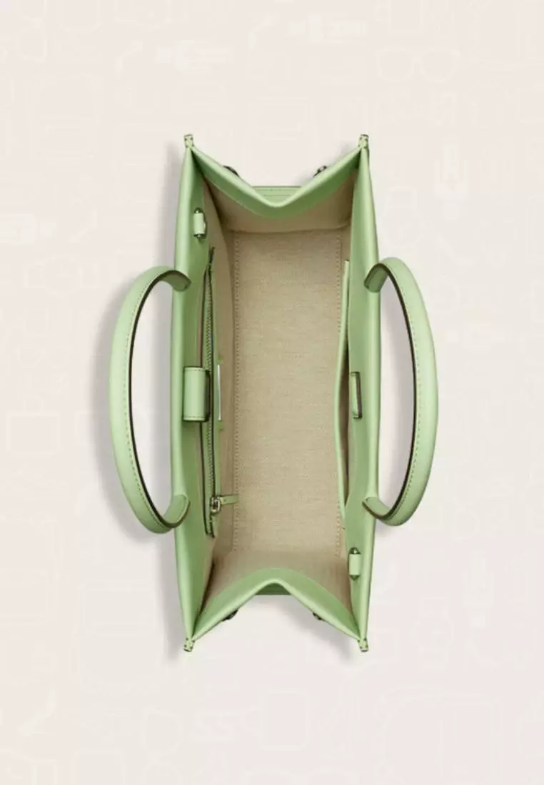 Tory Burch Small Ella Bio Tote Mint Leaf