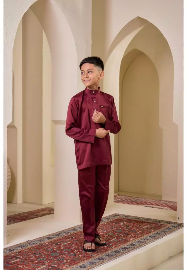Baju Melayu Moden Putra For Kids