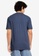 Springfield blue Linen Short Sleeves T-Shirt B2E2FAA0A29B89GS_1