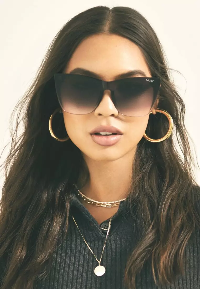 Come Thru Sunglasses - Black/Fade