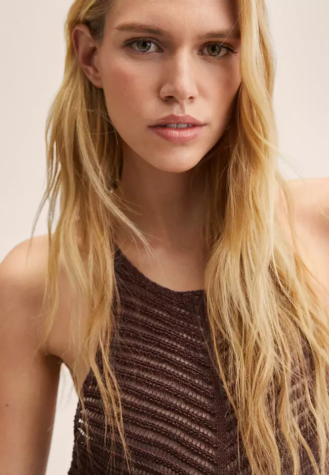 Knit Openwork Sweater