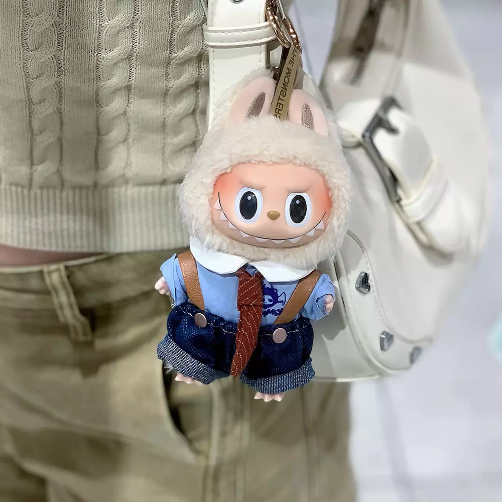 KIMMON MIMON BAJU JUMPSUIT BONEKA - BIRU JEANS