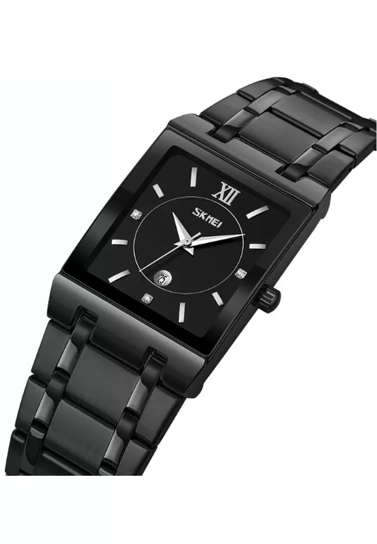 Jam Tangan Analog Pria Waterproof Strap Tali Material Stainless Steel BL69 ORIGINAL