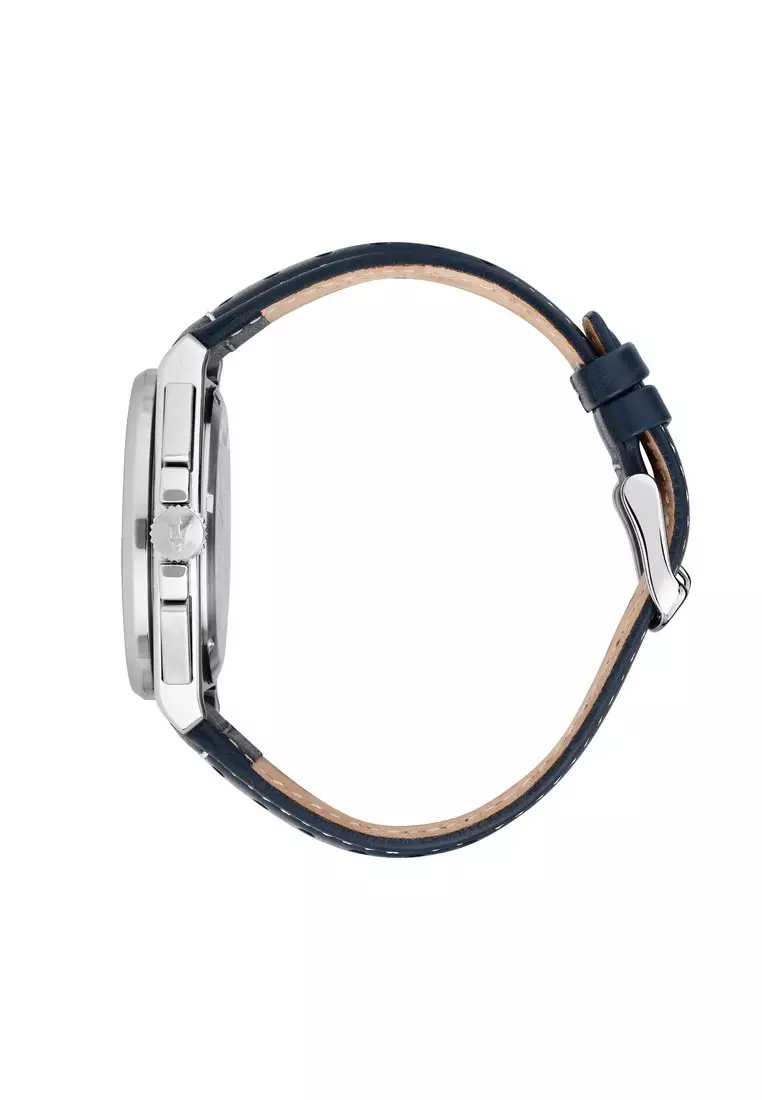 【2年保養】瑪莎拉蒂Velocita' 43mm 男士石英腕錶 R8871652001 Japan Movement