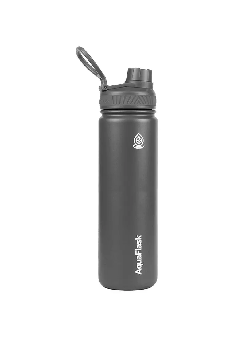 22oz Wide Mouth Water Bottle Stone Gray