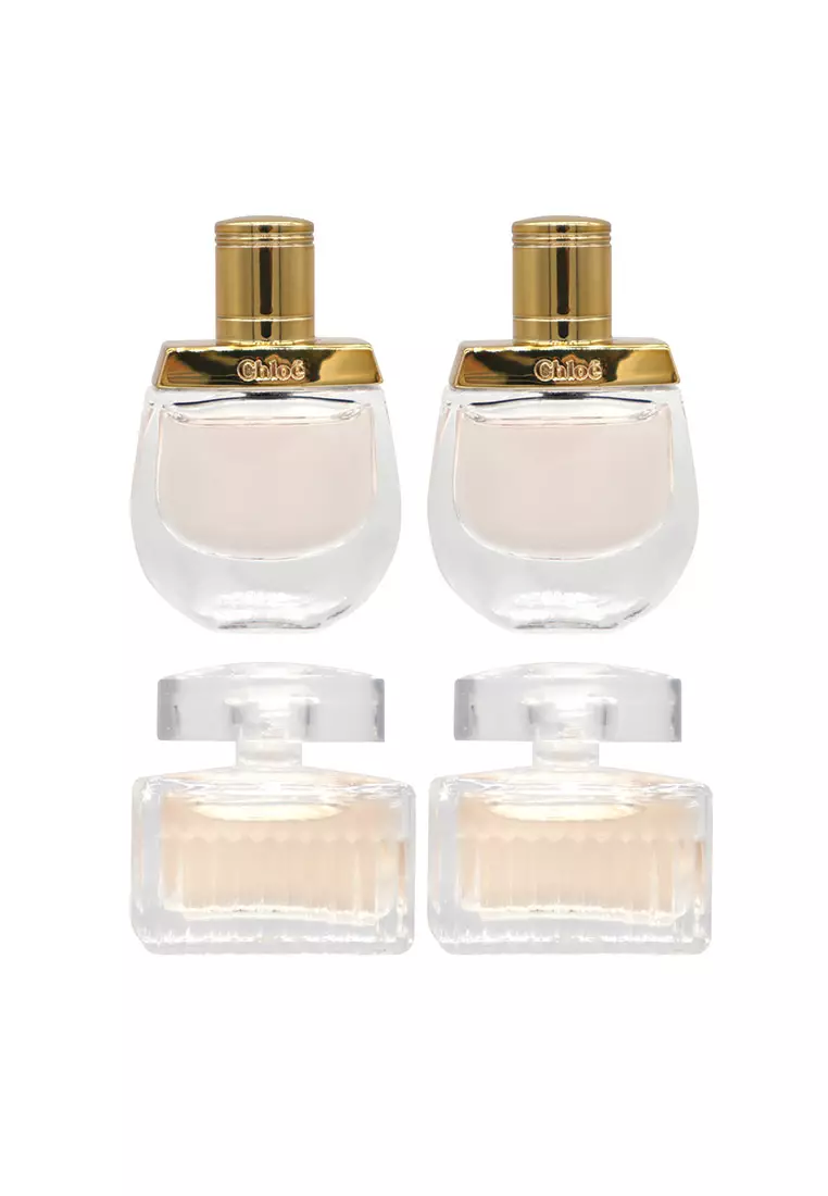 CHLOE 4 PCS MINI SET: NOMADE 0.16 EAU DE TOILETTE + 0.16 ROSE