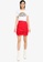 MISSGUIDED red Ruched Detail Mini Skirt BCB13AAAD9610CGS_4