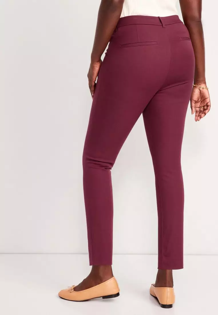 High-Waisted Pixie Skinny Ankle Pants