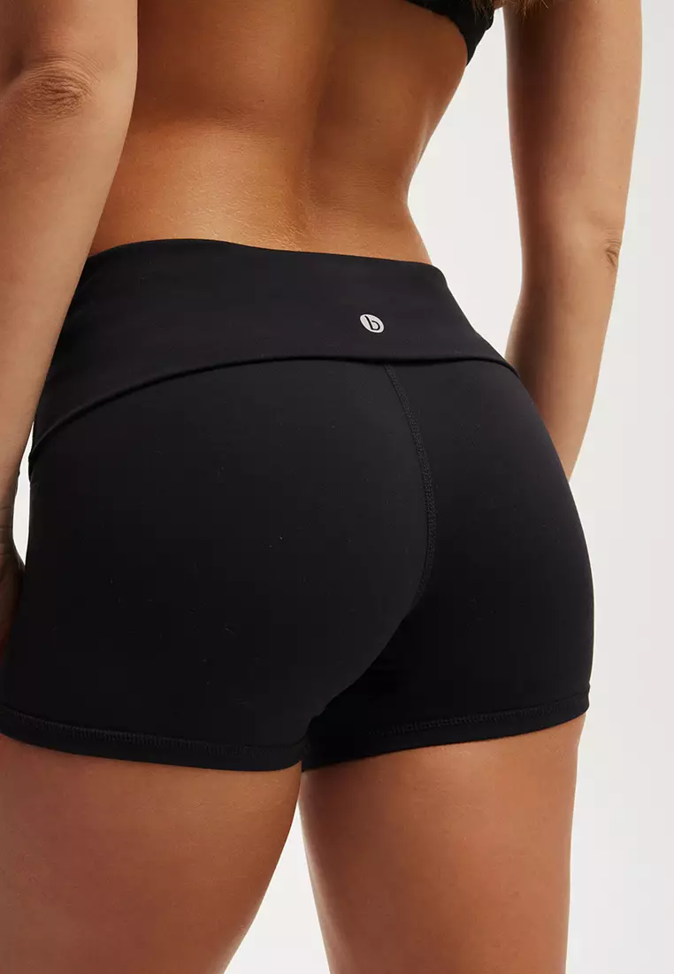 Ultra Soft Roll Over Shortie Shorts
