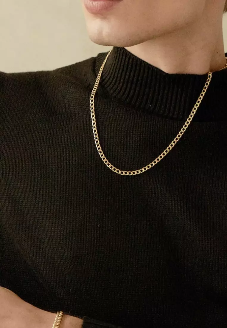 Lo Uomo 18K Gold Men's Link Chain