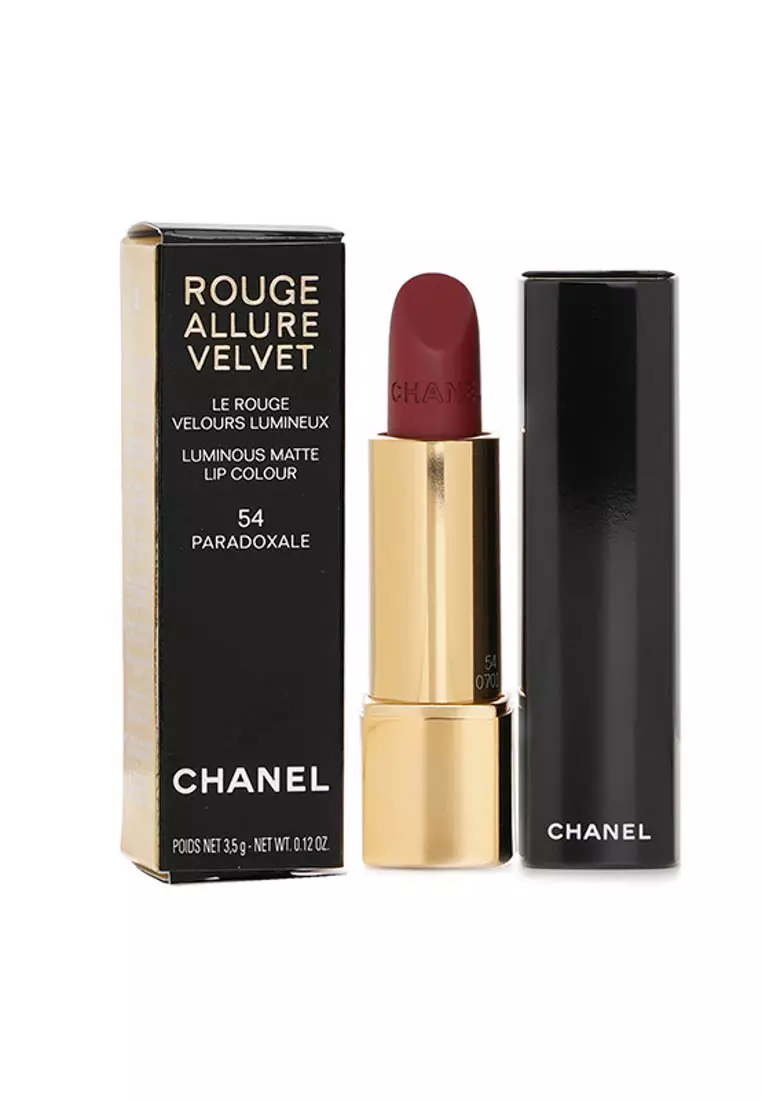 CHANEL - Rouge Allure Velvet Luminous Matte Lip Colour - # 54 Paradoxale 3.5g/0.12oz