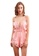 LYCKA pink LCB2105-Lady Casual Pajamas Two Pieces Set-Pink 31242US93362B2GS_1