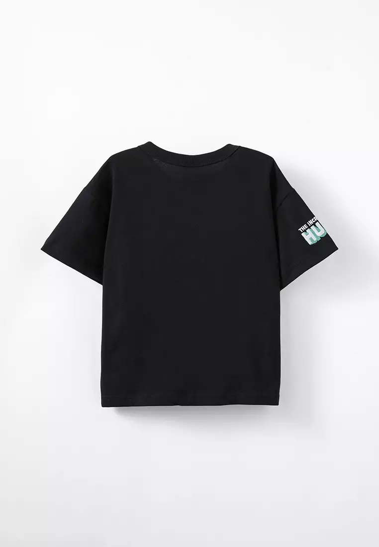 Licensed Drop Shoulder Short Sleeves Tee