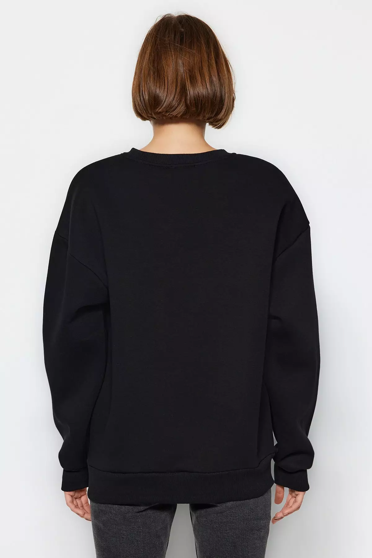 Oversized Fleece Inner Sweatshirt