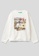 United Colors of Benetton white 100% cotton sweatshirt with logo AF00CAAF92C24BGS_2