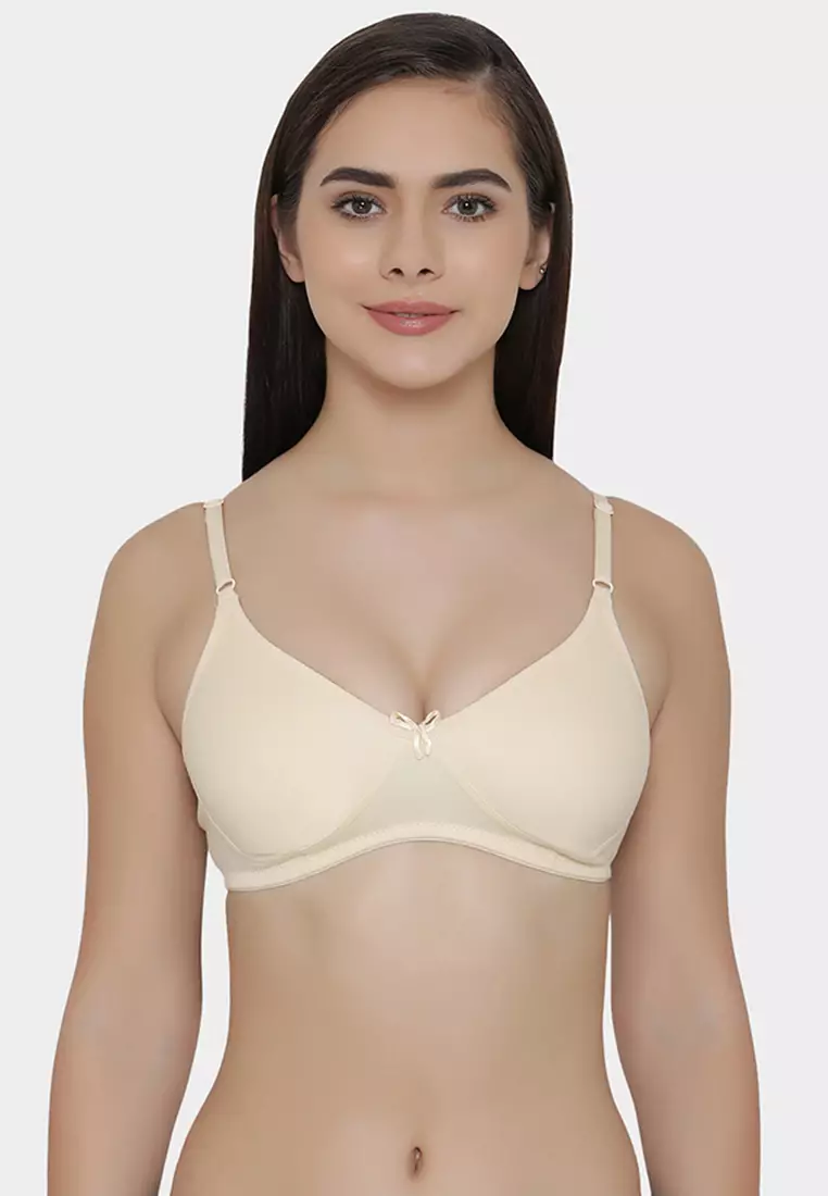 Non-Padded Wirefree Full Coverage T-shirt Bra - Skin
