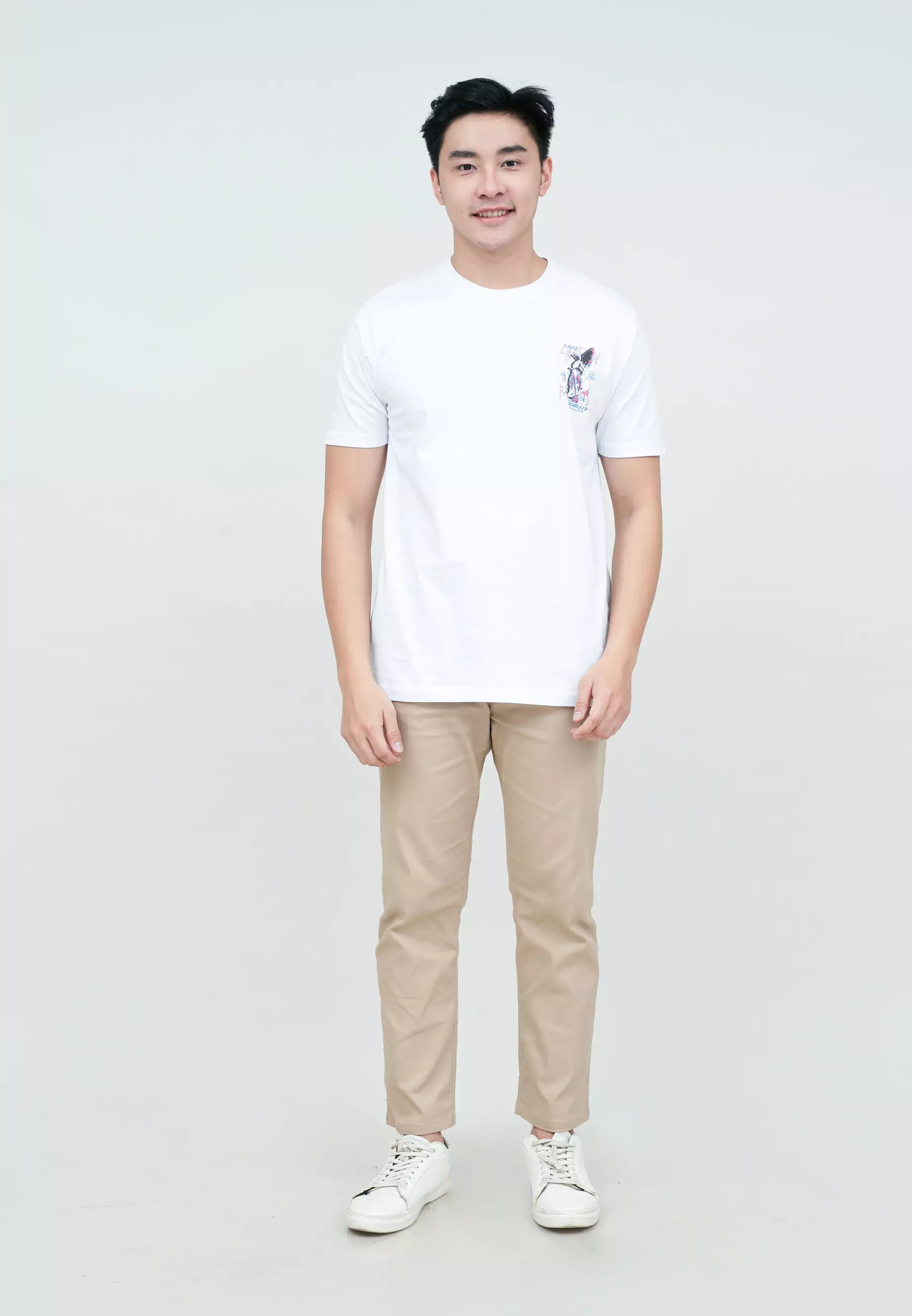 Houseofcuff T- shirt Kaos Putih Lost Reality Tersedia Size S - 4XL