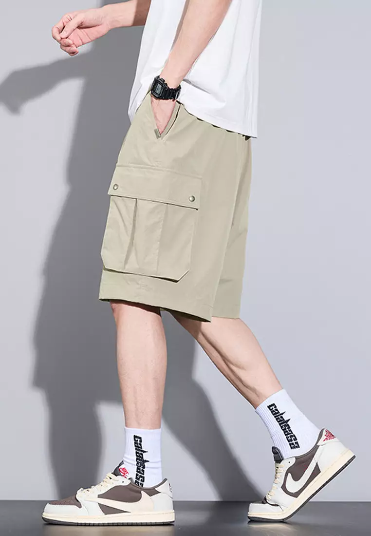 Drawstring Casual Shorts