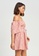 The Fated pink Corte Mini Dress 2010DAA9C295E6GS_2