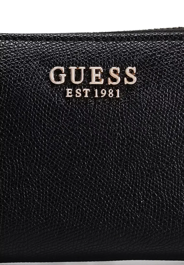 Amorette Signature Logo Medium Zip Around Wallet