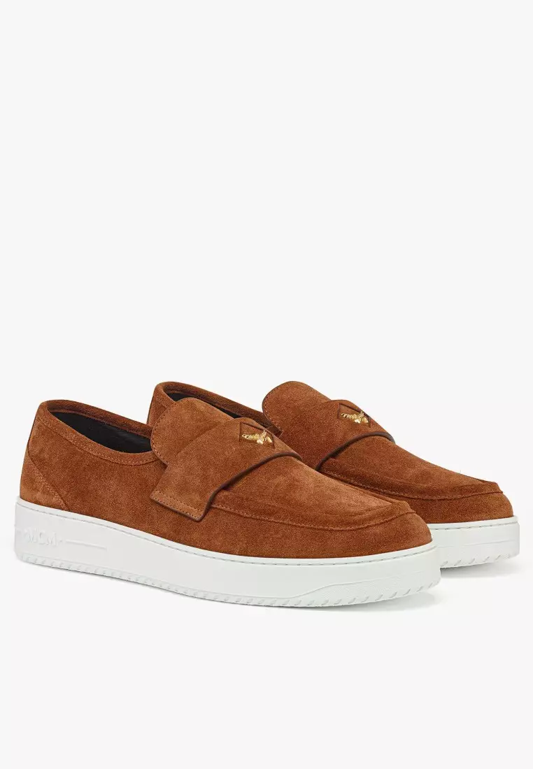 MCM Neo Terrain Driving Shoes in Calf Suede