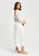 The Fated white Alvia Midi Dress ECD3DAA8E43C30GS_2