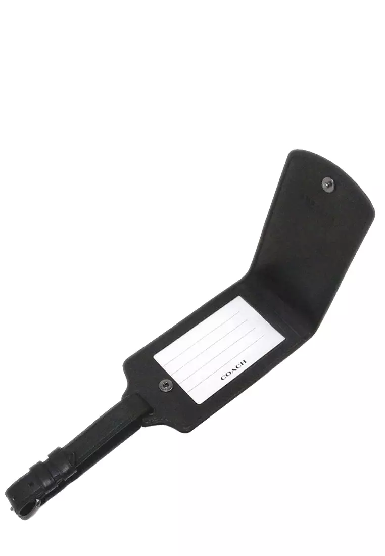 Luggage Tag In Signature Canvas in Khaki C1614