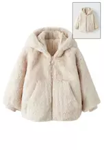 Urbanic 30 ♥ Faux Fur Jacket / 追跡付 Faux Fur Jacket (Natural)]