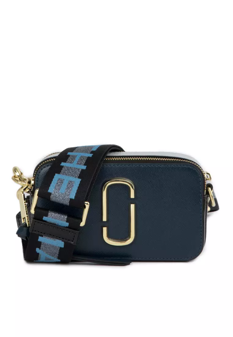 Marc Jacobs Women's Snapshot Camera Bag, Blue Sea Multi, One Size  M0014146-424