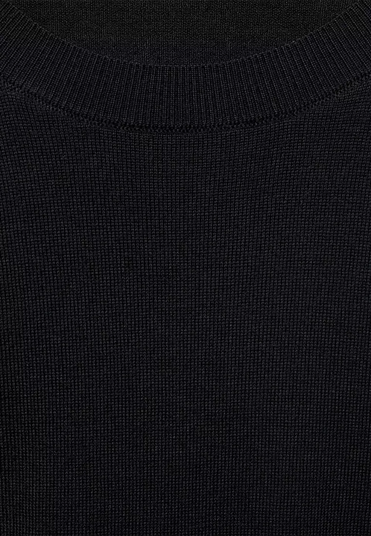 100% Merino Wool Crew Neck Sweater