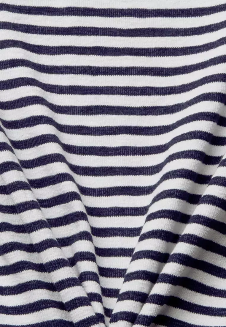 ESPRIT Striped logo t-shirt