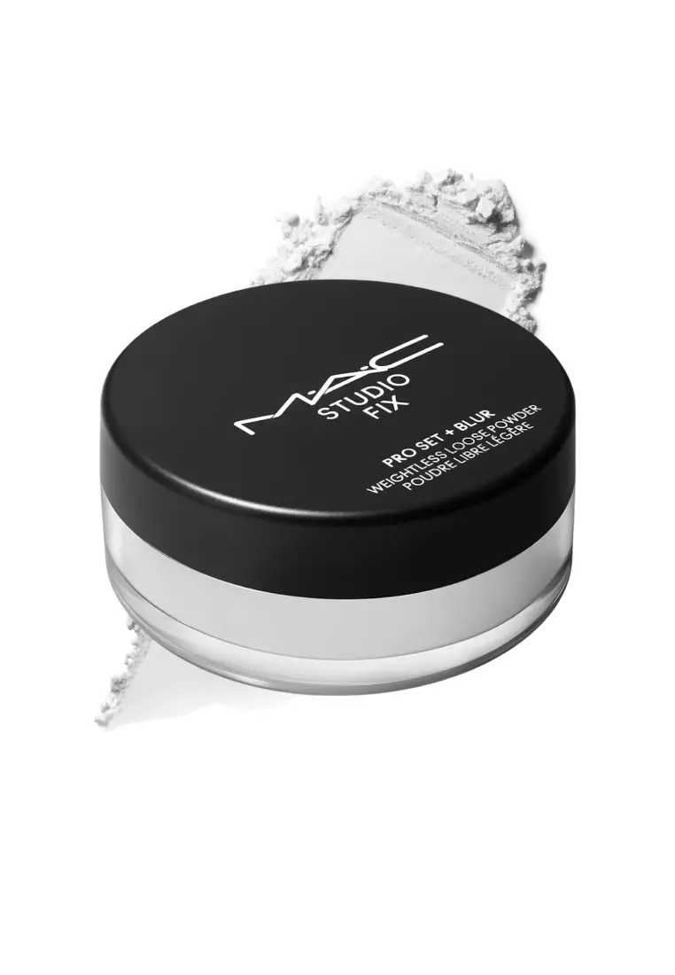 MAC STUDIO FIX PRO SET + BLUR WEIGHTLESS LOOSE POWDER #TRANSLUCENT