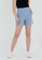 FORCAST blue FORCAST Lidia Stretchy Pocketed Shorts 21566AA5F2B7F2GS_1