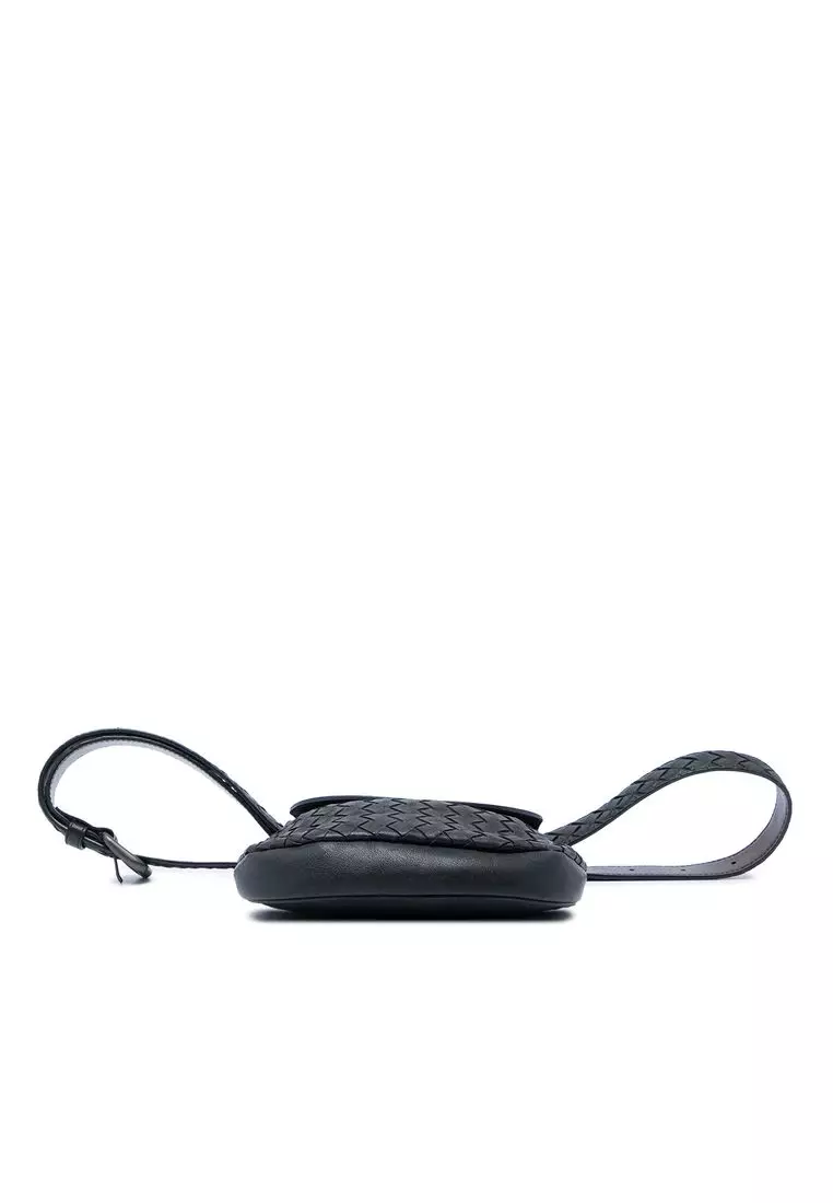 Pre-Loved Bottega Veneta Nappa Intrecciato Belt Bag