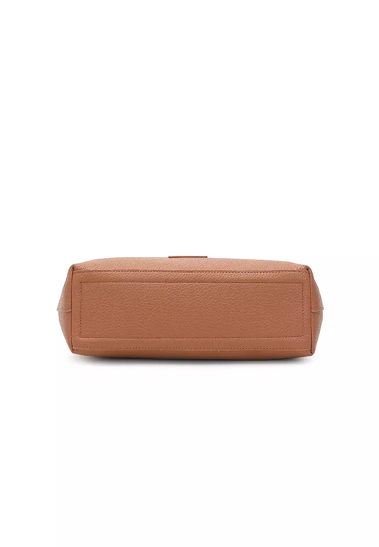 Women's Tote Bag / Shoulder Bag / Top Handle Bag (Tas Jinjing / Tas Bahu / Tas Tangan) - Cokelat