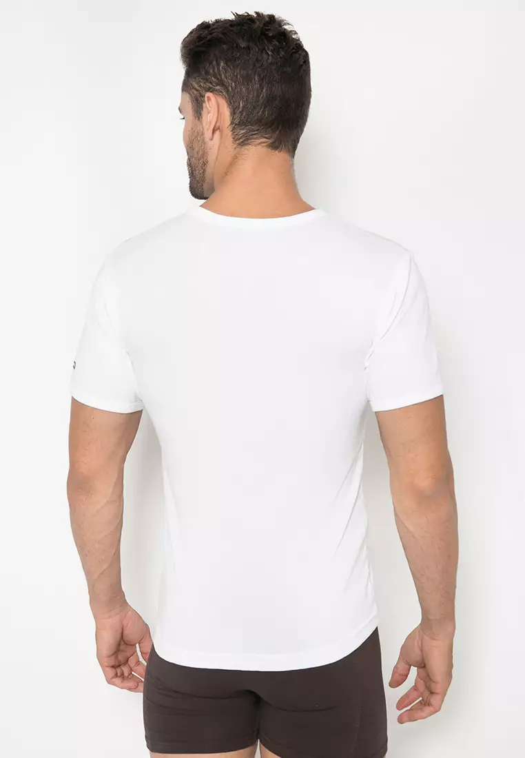 LGS - Innerwear - Pakaian Dalam Pria - Kaos Oblong Pria - Round Neck - LETS.003.333