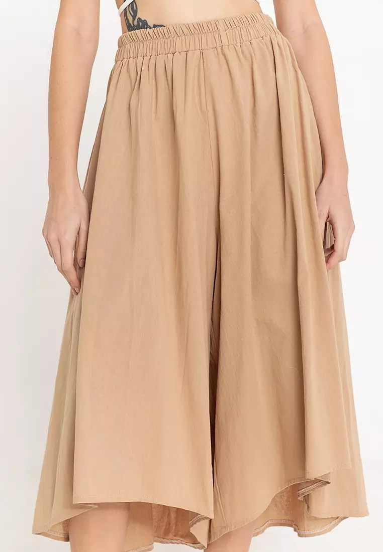 Loisa Wide Legged Gaucho Pants