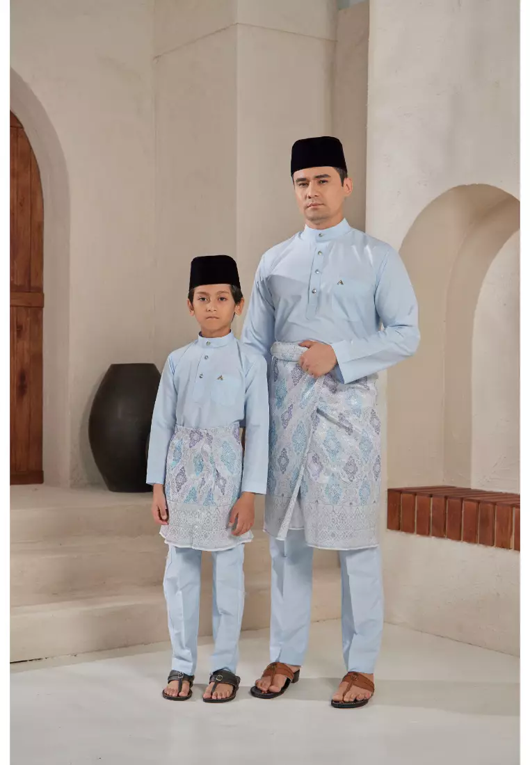 Baju Melayu Moden Cekak Musang for Kids