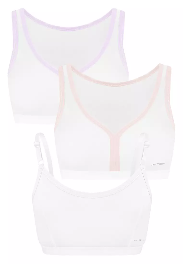 SASSA 3-in-1 Pack Baby Brassiere Underwear For Kids Girls