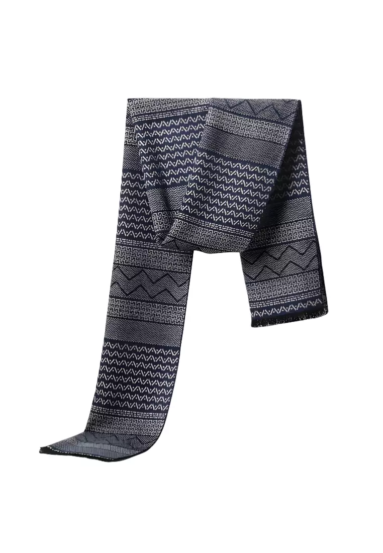 Men's Warm Scarf for Autumn and Winter - Thick Korean Style Long, Versatile Scarf