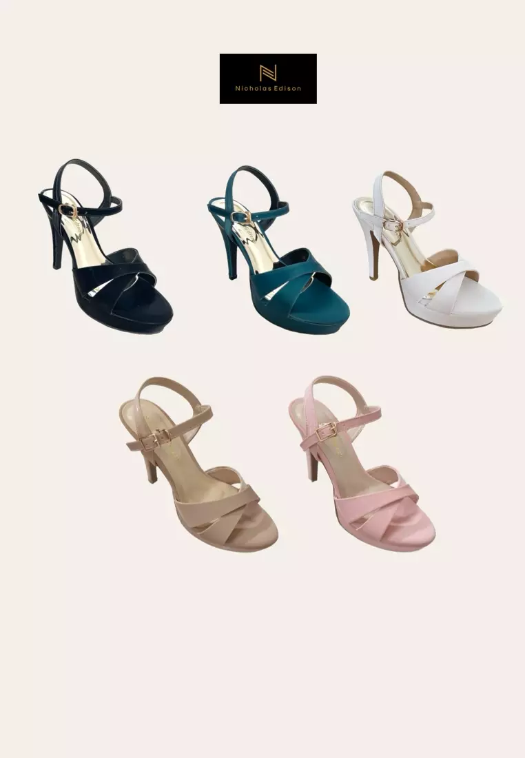 Nicholas Edison Heel Eira White