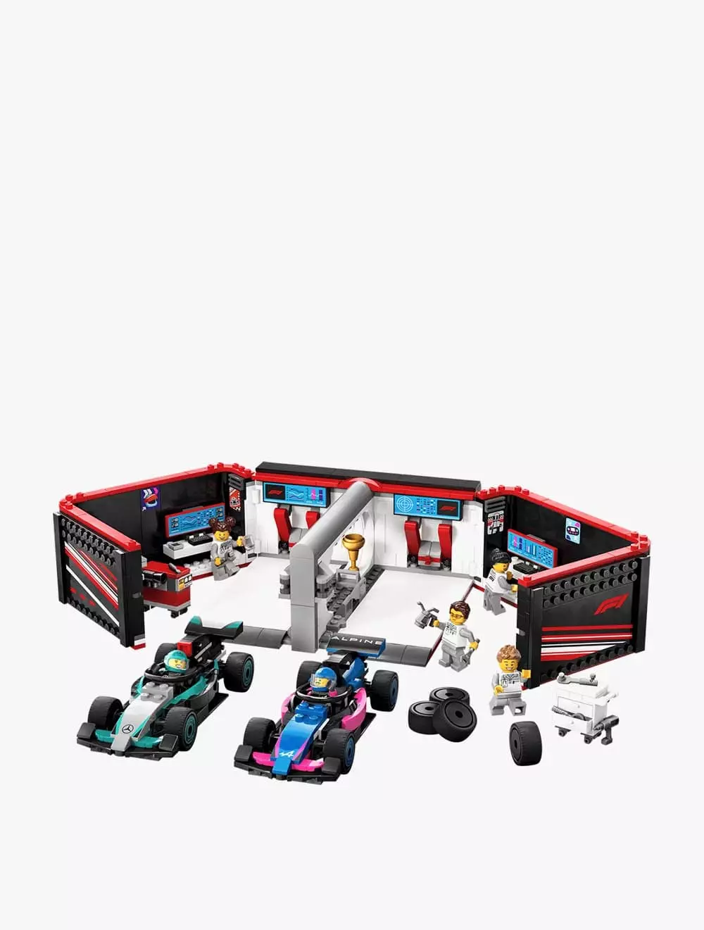 LEGO® City F1® Garage & Mercedes-AMG & Alpine Cars - 60444