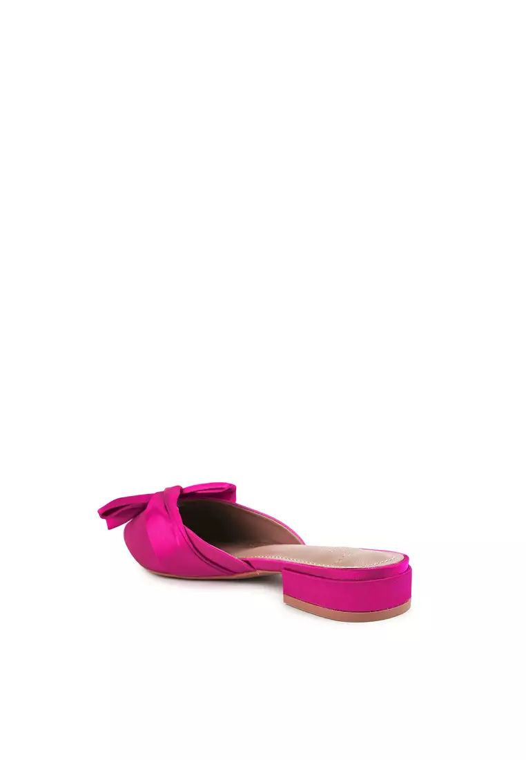 CHARMINE J23103-8 FORMAL SANDAL MULES FUSCHIA