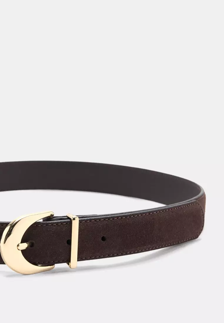 Oval Buckle Belt