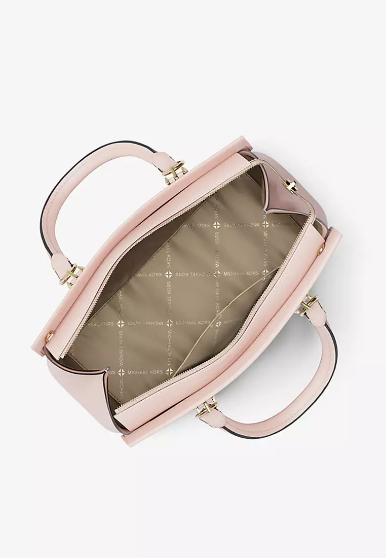 Marilyn Medium Saffiano Leather Satchel