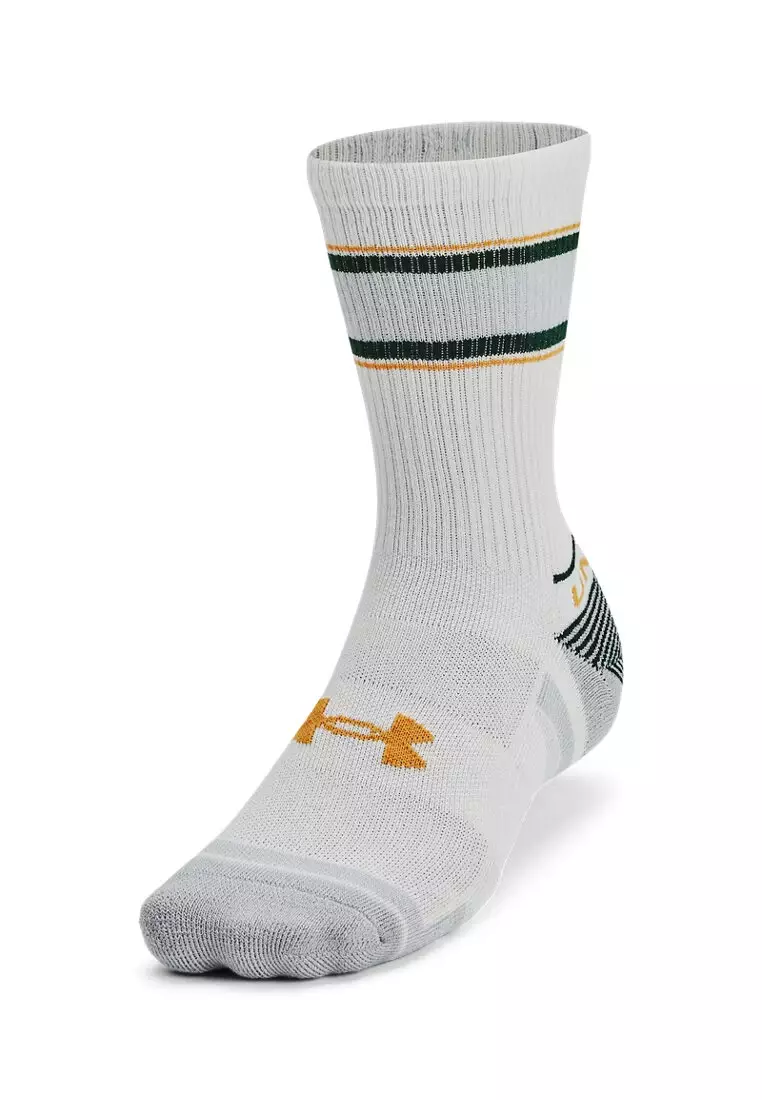 Under Armour Unisex UA Performance Tech SlipSpeed™ 2-Pack Crew Socks