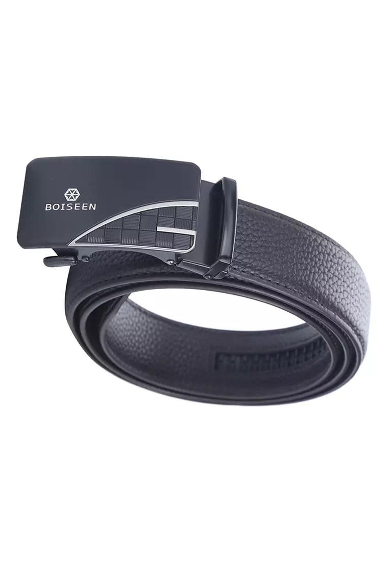 Ikat Pinggang Pria Model Buckle Otomatis Material Kulit PU ORIGINAL