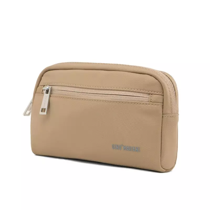 Gino Mariani Chiara Khaki Pria/Wanita Multifungsi Pouch