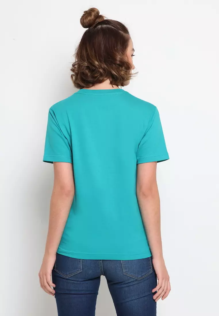 RBJ Ladies T-Shirt Cotton Combed Wanita 20700148